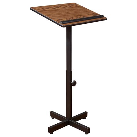 portable lectern.